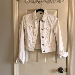 White Denim Jacket